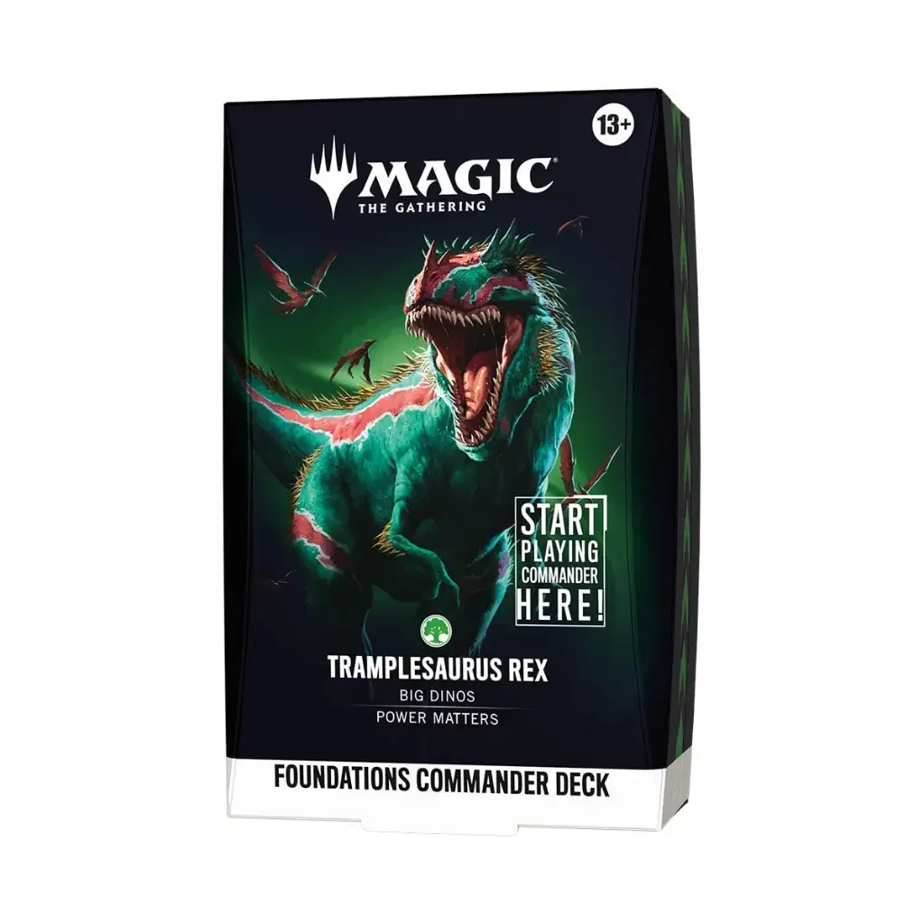 Foundations Commander Deck - Tramplesaurus Rex 